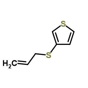 3-丙烯基-2-磺酰基噻吩结构式_33952-64-6结构式