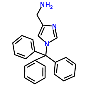 (1-Trityl-1h-imidazol-4-yl)methylamine Structure,340179-89-7Structure
