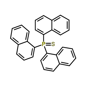 三-1-萘膦 硫化物结构式_3411-49-2结构式