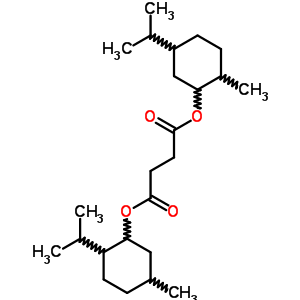 (1R)-(-)-dimenthyl succinate Structure,34212-59-4Structure