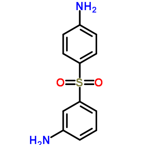 3-[(4-氨基苯基)磺酰基]苯胺结构式_34262-32-3结构式
