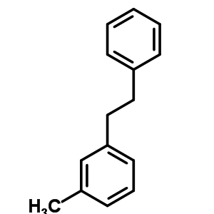1-苯基-2-(间甲苯基)乙烷结构式_34403-06-0结构式