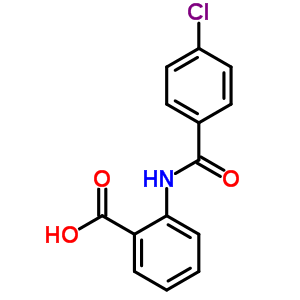 2-[(4-Chlorobenzoyl)amino]benzoic acid Structure,34425-87-1Structure