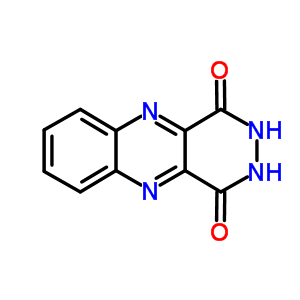 2,3-二氢-吡嗪[4,5-b]喹噁啉-1,4-二酮结构式_34572-71-9结构式