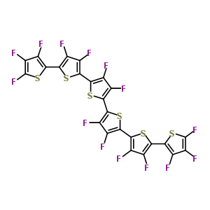 全氟-alpha-六噻吩结构式_347838-21-5结构式