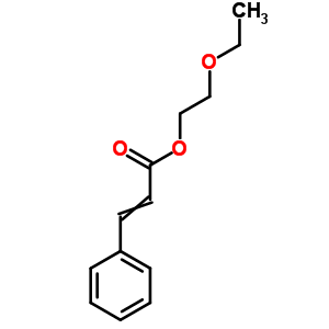 3-苯基-2-丙酸-2-乙氧基乙酯结构式_3488-01-5结构式