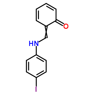 2-[[(4-碘苯基)亚氨基]甲基]-苯酚结构式_3489-07-4结构式
