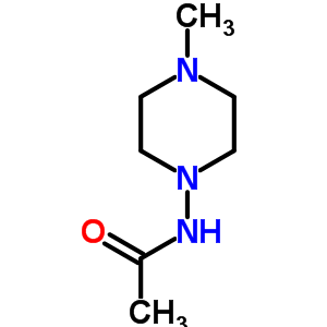 (9ci)-n-(4-甲基-1-哌嗪)-乙酰胺结构式_34924-88-4结构式