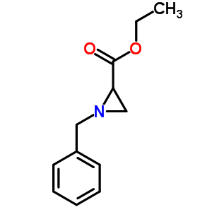1-Benzyl-aziridine-2-carboxylic acidethylester Structure,34943-06-1Structure