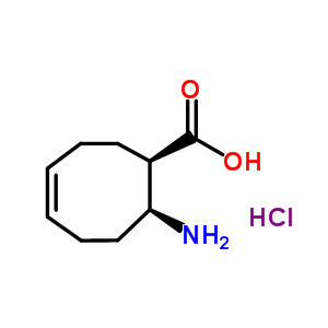 Cis-(z)-8-amino-cyclooct-4-enecarboxylic acid hydrochloride Structure,350015-75-7Structure