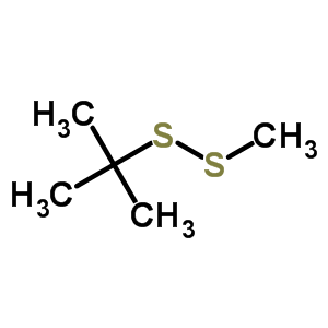 2-Methyl-2-methyldisulfanylpropane Structure,35166-82-6Structure