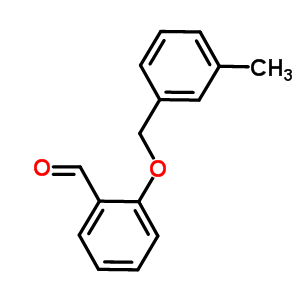 2-[(3-甲基苄基)氧基]苯甲醛结构式_351984-86-6结构式