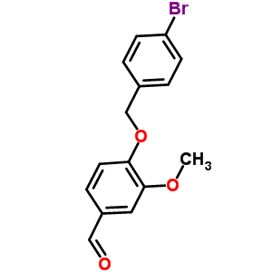 4-[(4-溴苄基)氧基]-3-甲氧基苯甲醛结构式_352455-48-2结构式