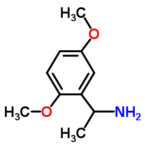 1-(2,5-二甲氧基苯基)乙胺结构式_35253-26-0结构式