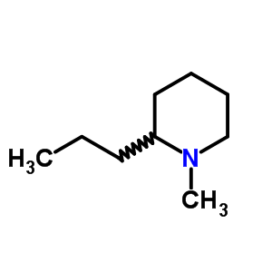 (2S)-1-methyl-2-propylpiperidine Structure,35305-13-6Structure