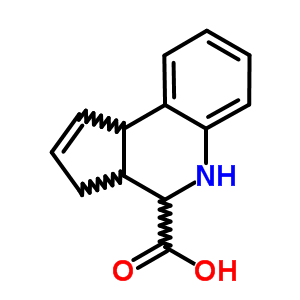 3A,4,5,9b-四氢-3H-环戊并[c]喹啉-4-羧酸结构式_354815-90-0结构式