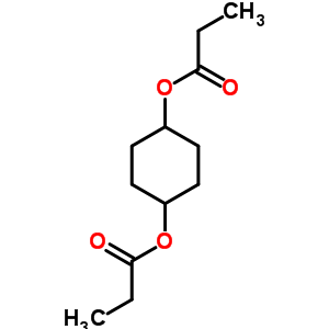 (4-丙酰基氧基环己基) 丙酸酯结构式_35541-63-0结构式