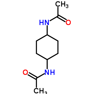 N,N-1,4-环己烷二基双-乙酰胺结构式_35541-71-0结构式