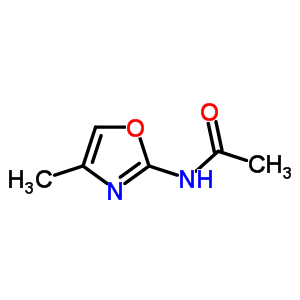 2-乙酰基氨基-4-甲基噁唑结构式_35629-36-8结构式