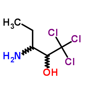 3-氨基-1-三氯-2-戊醇结构式_35695-72-8结构式
