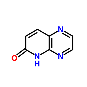 吡啶并[2,3-b]吡嗪-6(5H)-酮结构式_35808-45-8结构式