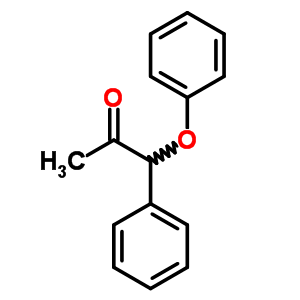 1-苯氧基-1-苯基-丙烷-2-酮结构式_35855-75-5结构式