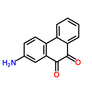 2-氨基-9,10-菲二酮结构式_36043-49-9结构式