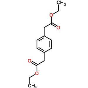 1,4-亚苯基二乙酸二乙酯结构式_36076-26-3结构式