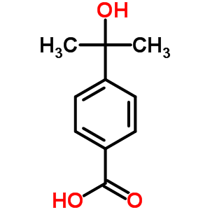 4-(2-Hydroxypropan-2-yl)benzoic acid Structure,3609-50-5Structure