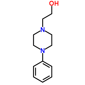 4-苯基-1-哌嗪乙醇结构式_36245-26-8结构式
