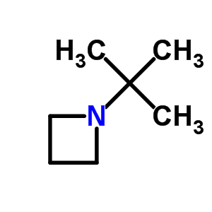 1-(1,1-二甲基乙基)-氮杂丁烷结构式_36260-84-1结构式