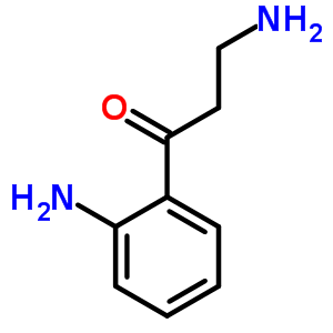 3-氨基-1-(2-氨基苯基)-丙酮结构式_363-36-0结构式