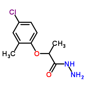 2-(4-氯-2-甲基苯氧基)丙酰肼结构式_36304-48-0结构式