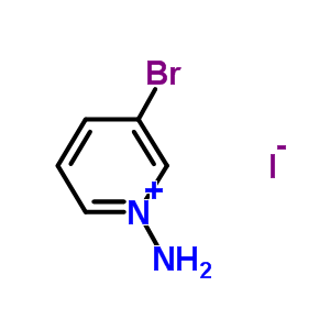 Pyridinium, 1-amino-3-bromo-, iodide Structure,36474-98-3Structure