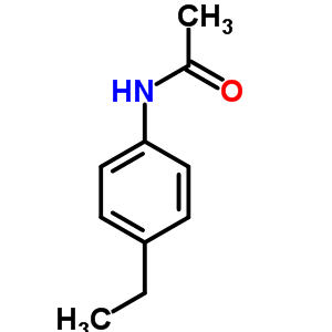 P-乙基乙酰苯胺结构式_3663-34-1结构式