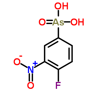 as-(4-氟-3-硝基苯基)-胂酸结构式_367-85-1结构式