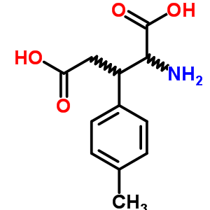 2-氨基-3-(4-甲基苯基)戊二酸结构式_36727-88-5结构式