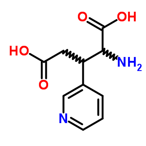 2-氨基-3-吡啶-3-基-戊二酸结构式_36727-96-5结构式