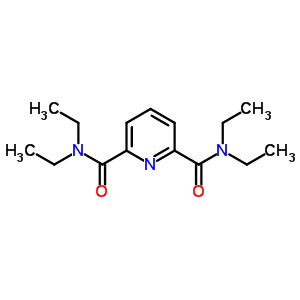 n,n,N,N-四乙基-2,6-吡啶二羧酰胺结构式_36763-33-4结构式