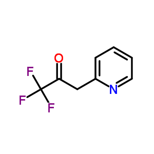 1,1,1-三氟-3-(2-吡啶)-2-丙酮结构式_370-06-9结构式