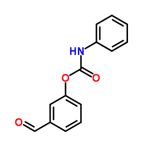 3-[[(苯基氨基)羰基]氧基]苯甲醛结构式_37070-87-4结构式
