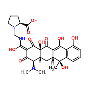 Prolinomethyltetracycline Structure,37106-99-3Structure