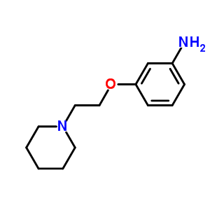 3-(2-(哌啶-1-基)乙氧基)苯胺结构式_373824-23-8结构式