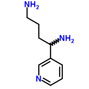1-吡啶-3-丁烷-1,4-二胺结构式_374064-04-7结构式