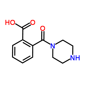 2-(哌嗪-1-羰基)-苯甲酸结构式_37618-28-3结构式