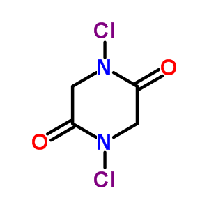 (6ci,7ci,9ci)-1,4-二氯-2,5-哌嗪二酮结构式_37636-52-5结构式