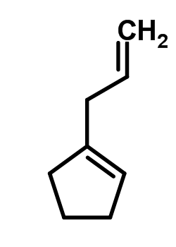 1-(2-丙烯基)环戊烯结构式_37689-19-3结构式