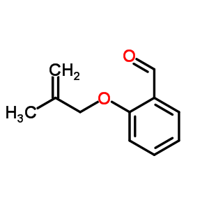 2-(2-甲基-烯丙氧基)-苯甲醛结构式_38002-87-8结构式