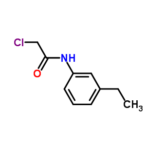 2-氯-n-(3-乙基苯基)乙酰胺结构式_380346-54-3结构式