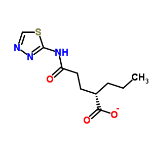 2-[2-([1,3,4]噻二唑-2-基氨基甲酰)-乙基]-戊酸结构式_380585-19-3结构式
